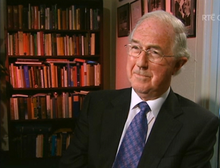 Brendan Halligan participates in an RTE documentary, "Lights, Camera Farrell," about Brian Farrell's career as a political journalist.
