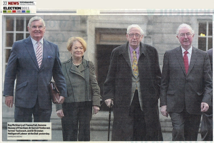 Irish Independent Coverage of Elections 2011.