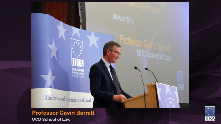Professor Gavin Barrett, UCD School of Law