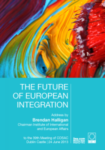 The Future of European Integration By Brendan Halligan