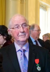 Brendan Halligan conferred France's highest honour