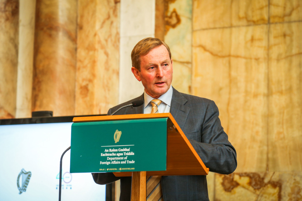 Enda Kenny ICI Board Member who chaired the proceedings